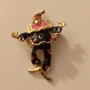 CLOWN PIN VINTAGE AND PERFECT CONDITION